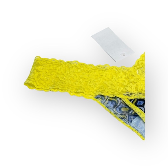 new Hanky Panky ☮︎︎ Iconic Low Rise Lace Thong ☮︎︎ Ashram Geo Print ☮︎︎ XS S M L - Picture 10 of 15